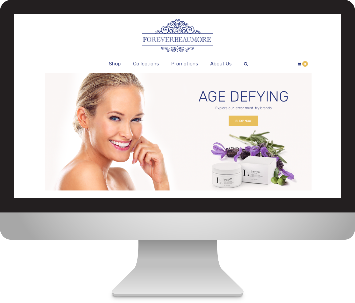 Forever Beaumore Website Design
