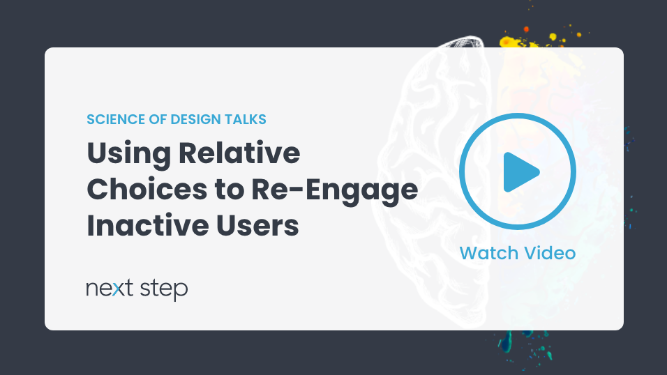 Using Relative Choices to Re-Engage Inactive Users