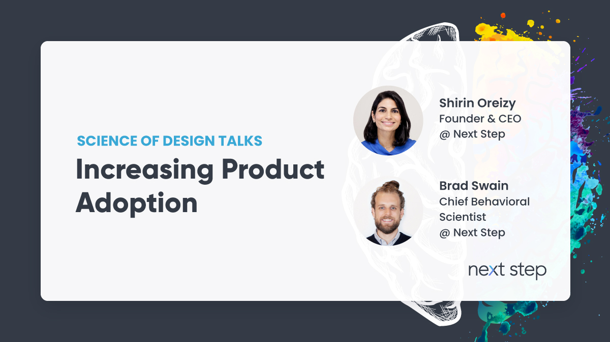 Science of Design Talks: Increasing Product Adoption