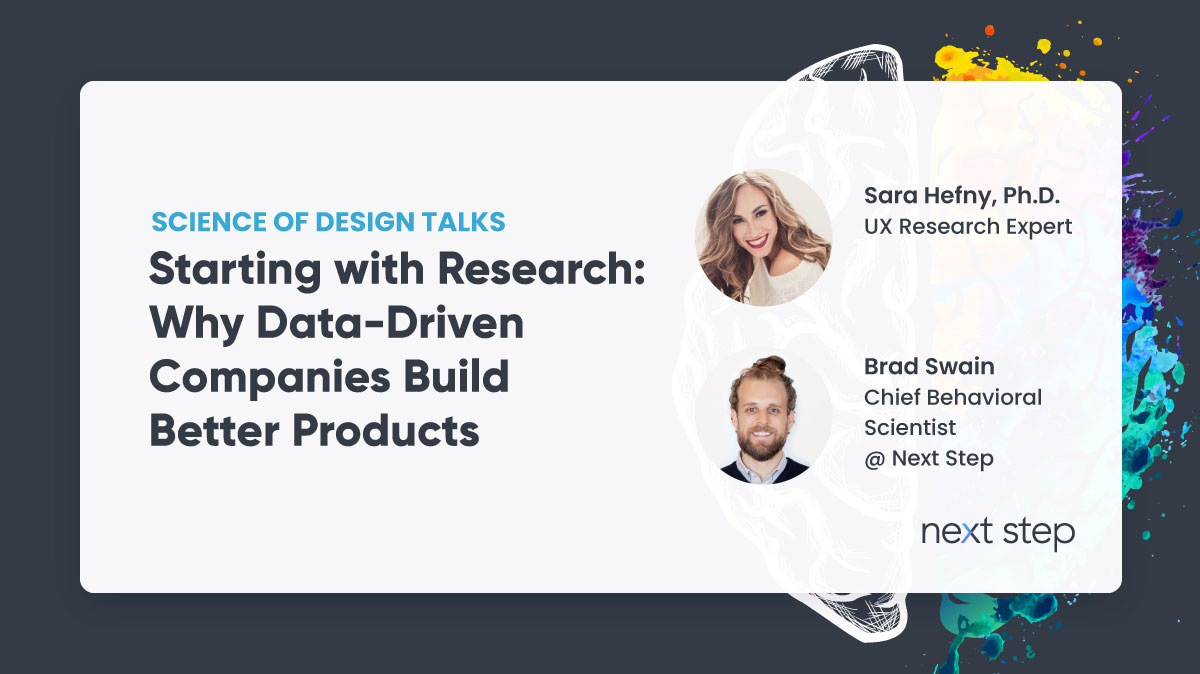 Science of Design Talks: Starting with Research: Why Data-Driven Companies Build Better Products